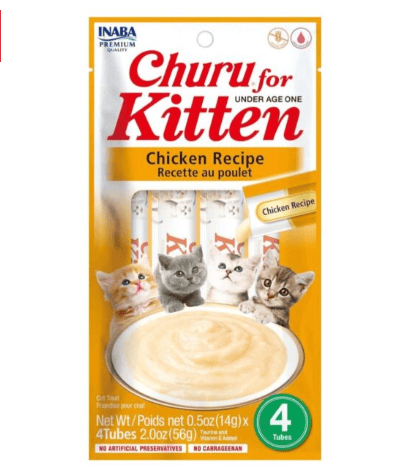 CHURU GATITOS POLLO 60 G