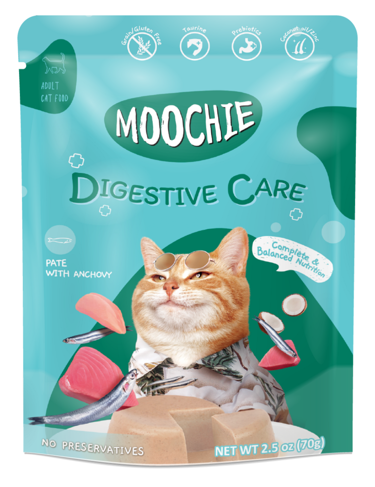 MOOCHIE CAT POUCH - DIGESTIVE CARE 70 G