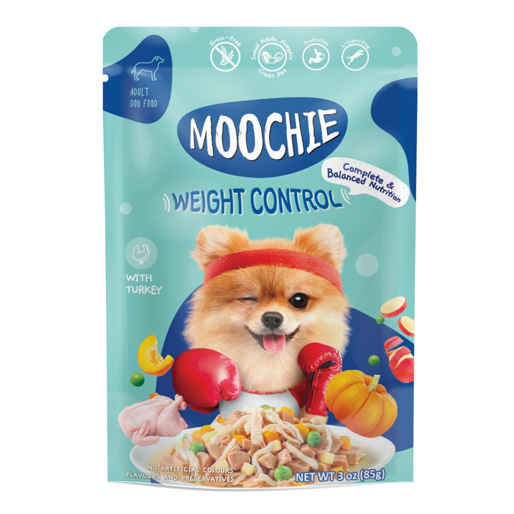MOOCHIE DOG POUCH - WEIGTH CONTROL 85 G