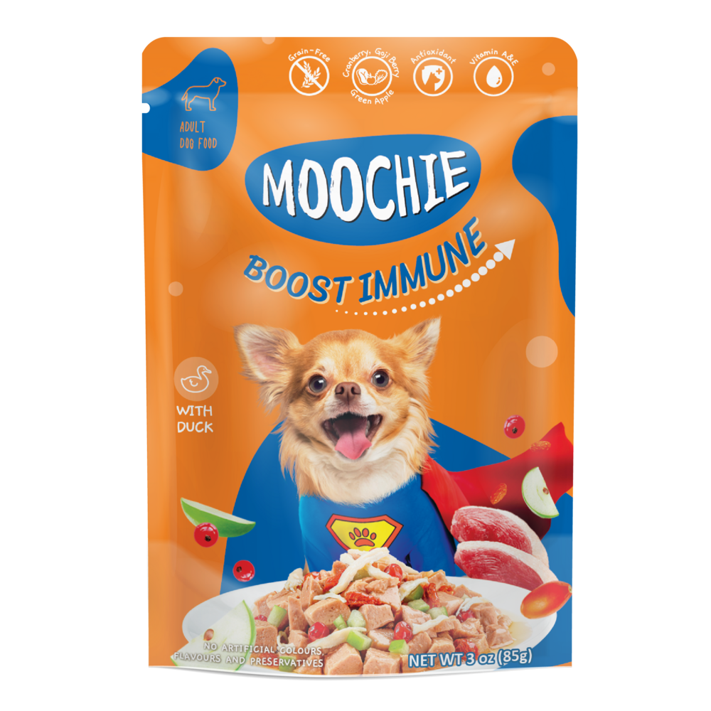 MOOCHIE DOG POUCH - BOOST IMMUNE 85 G