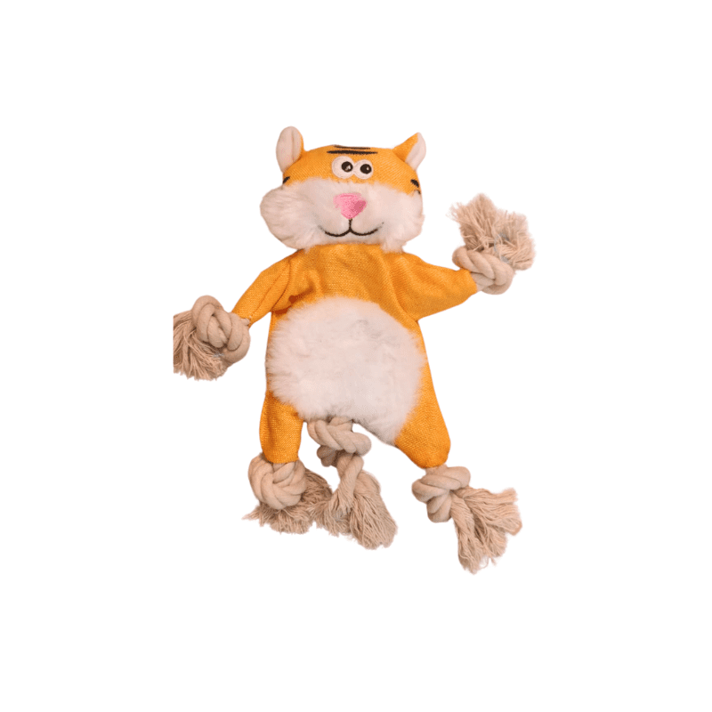 JUGUETE PELUCHE ANIMALES PATAS DE SOGA