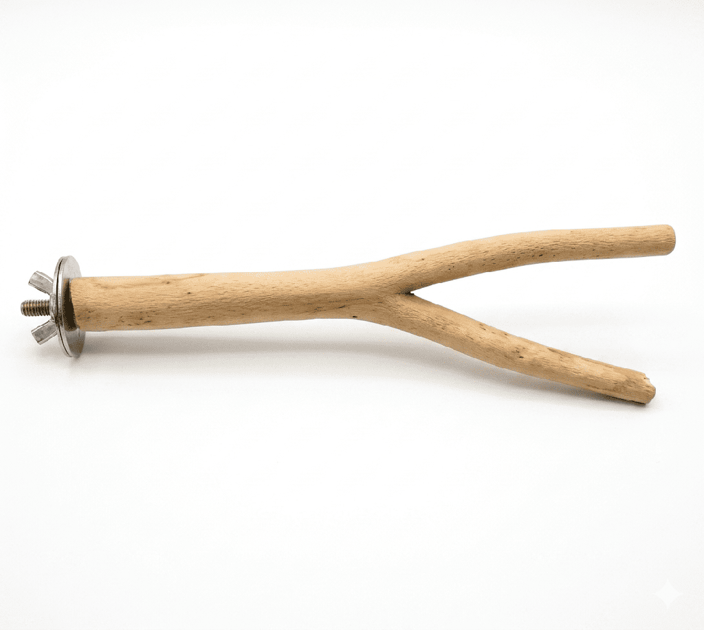 PERCHA DE MADERA BIFURCADA 22*5 CM - JYM8100075