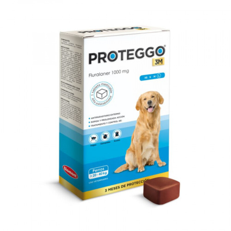 PROTEGGO 3M 20 - 40 KG  X 1 TAB