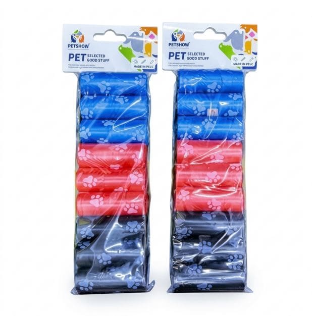 BOLSAS RECOLECTORAS HUELLITAS X 9 ROLLOS - LJD54017 