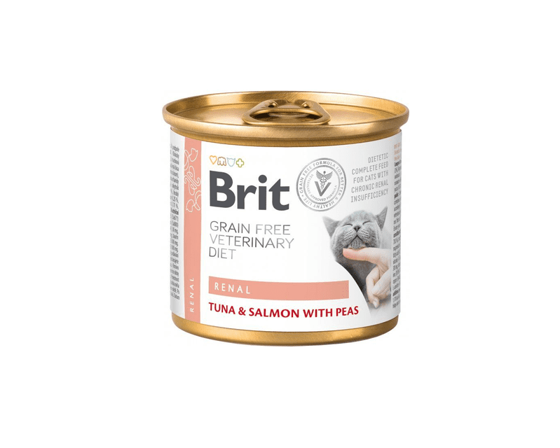BRIT MEDICADO LATA GATO RENAL 200 G