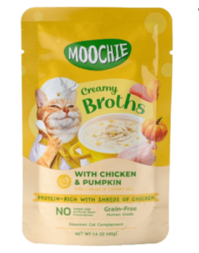 MOOCHIE CALDO CREMOSO POLLO Y CALABAZA 40 G