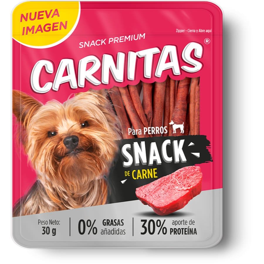SNACKS CARNITAS TRADICIONAL 30 G