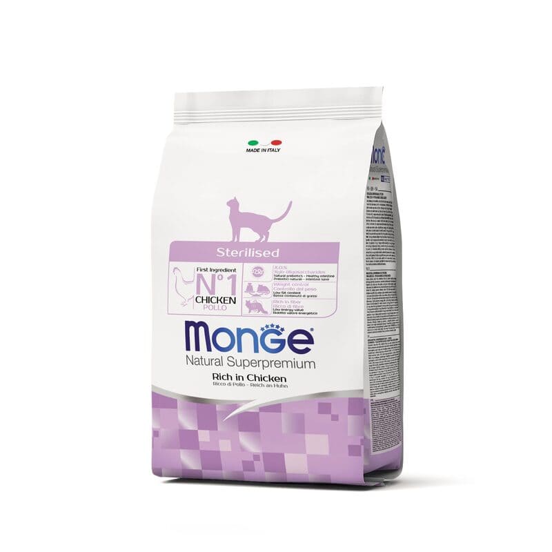 MONGE GATO ESTERILIZADO 1.5 KG