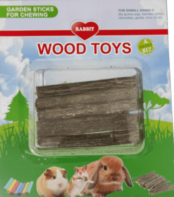 WOOD TOYS PALITOS NATURALES 5 UNIDADES