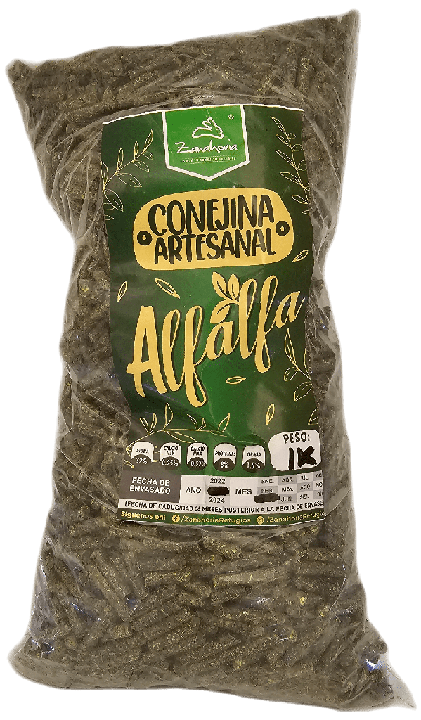 CONEJINA ARTESANAL ALFALFA 1 KG