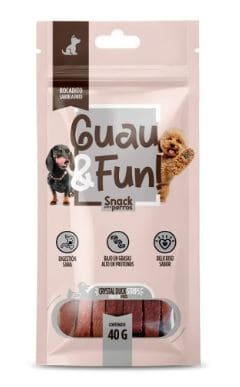 GUAU&FUN TIRAS DE PATO 40 G