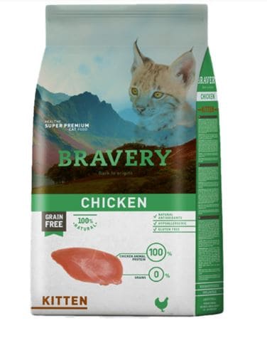 BRAVERY KITTEN POLLO 2 KG