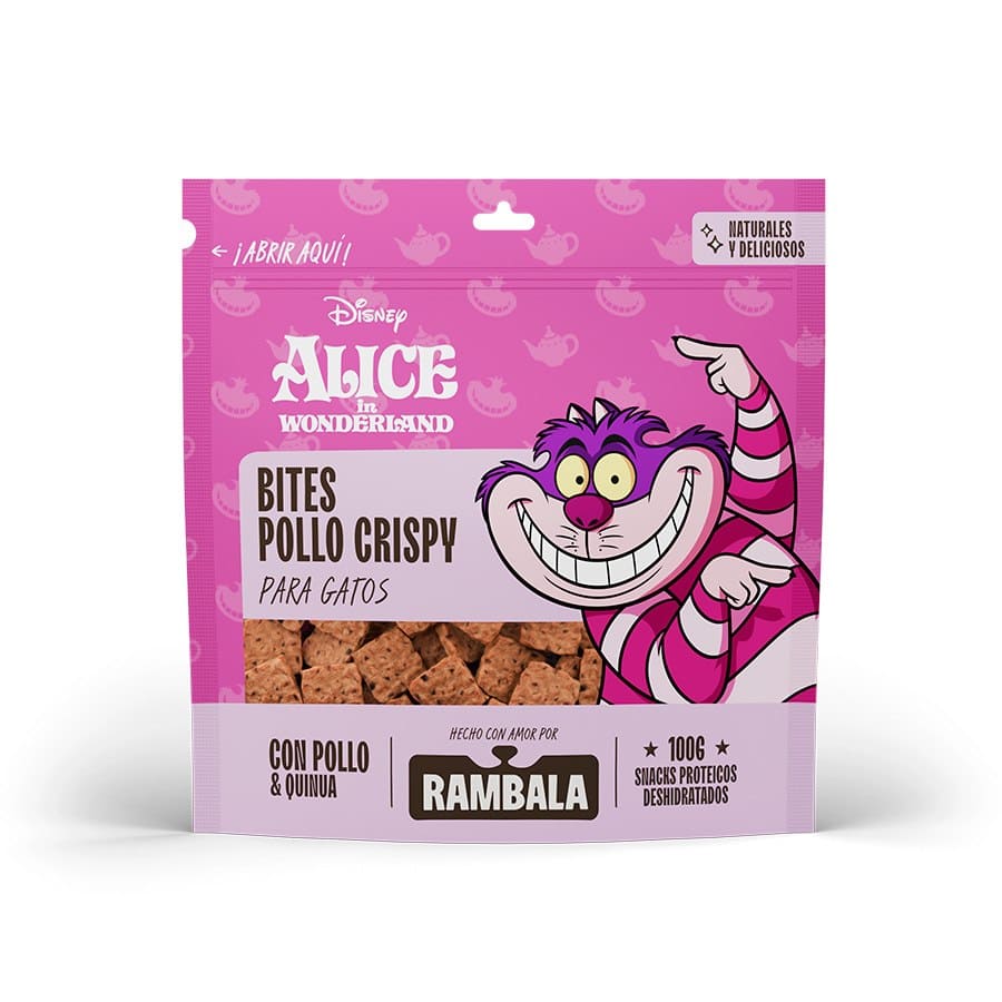 RAMBALA GATO POLLO CRISPY  100 G