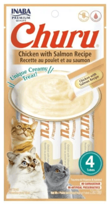 CHURU POLLO CON SALMÓN 60 G