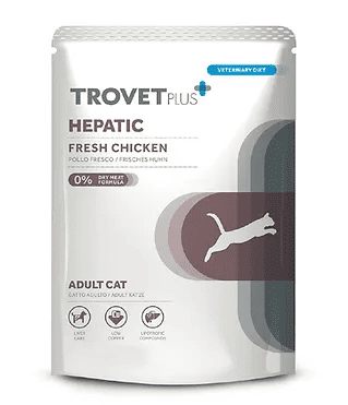 TROVET GATO POUCH HEPATIC 85 G