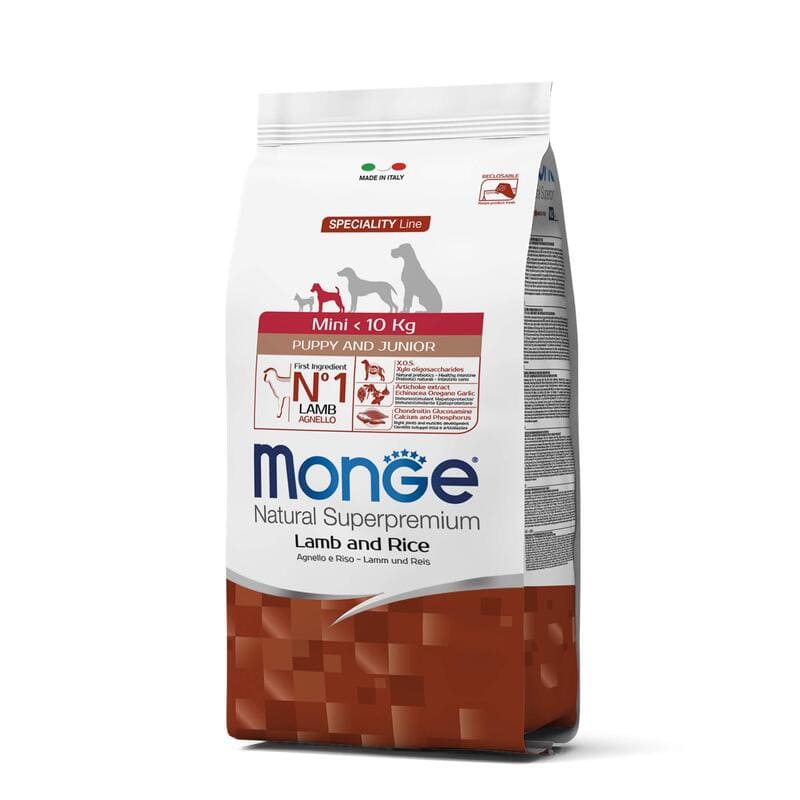MONGE CACHORRO MINI CORDERO 2.5 KG