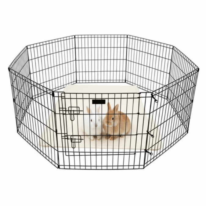 CORRAL GRANDE PARA CONEJOS (0.76M*4.8M)
