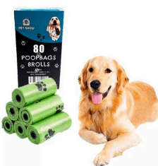 BOLSAS BIODEGRADABLES X 80 BOLSAS