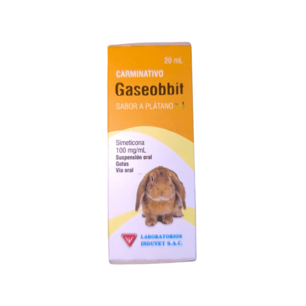 GASEOBBIT SABOR PLÁTANO FRASCO 20 ML