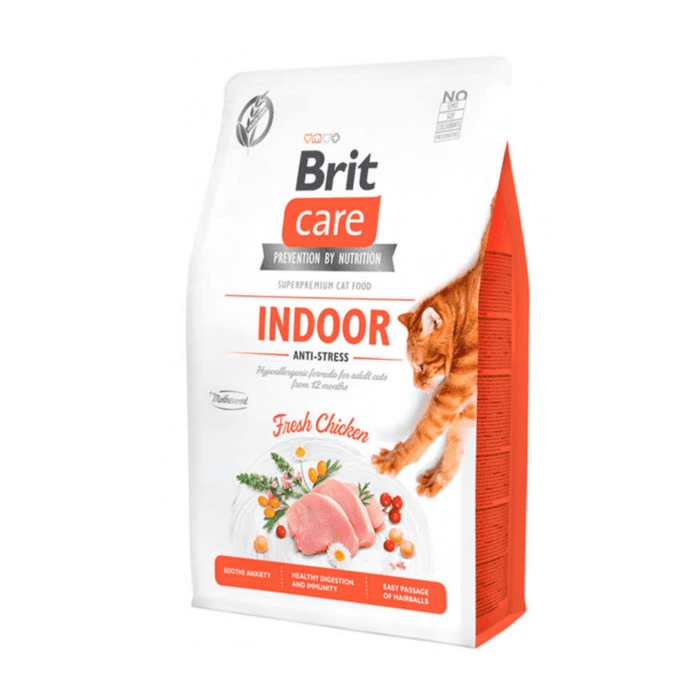 BRIT CARE CAT INDOOR ANTI-ESTRES  2 KG 