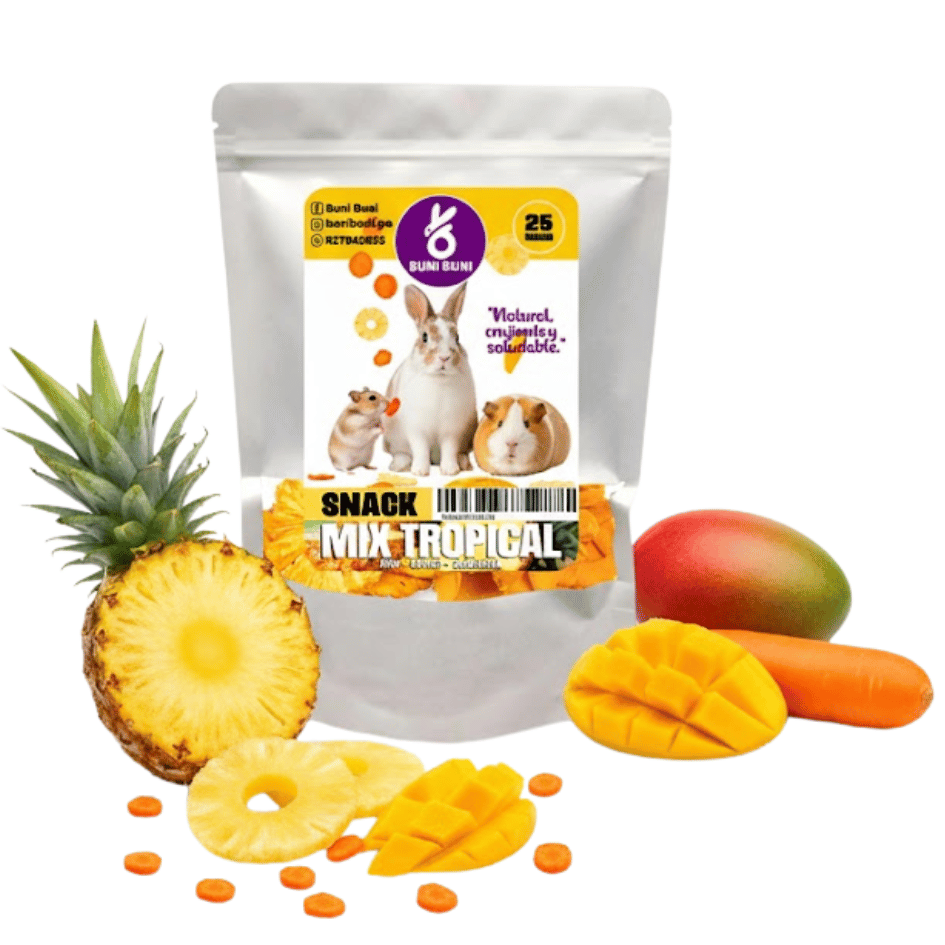 BUNI BUNI SNACKS MIX TROPICAL 25 G