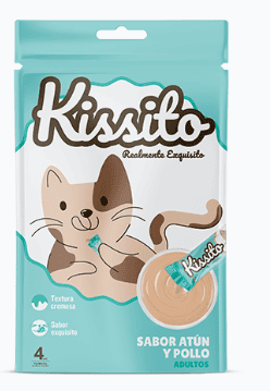 KISSITO ATÚN Y POLLO 56 G