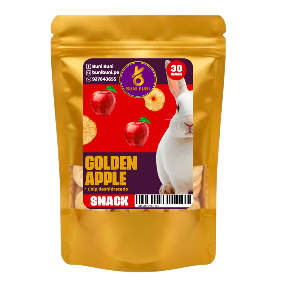 BUNI BUNI SNACKS GOLDEN APPLE 30 G