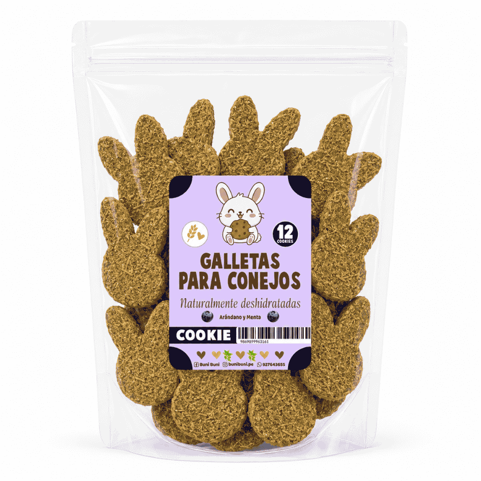 BUNI BUNI GALLETA HENO ARÁNDANO Y MENTA 12 UNIDADES