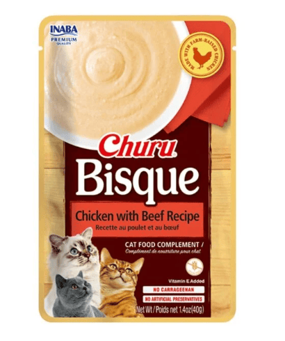  CHURU BISQUE POLLO Y RES 40 G