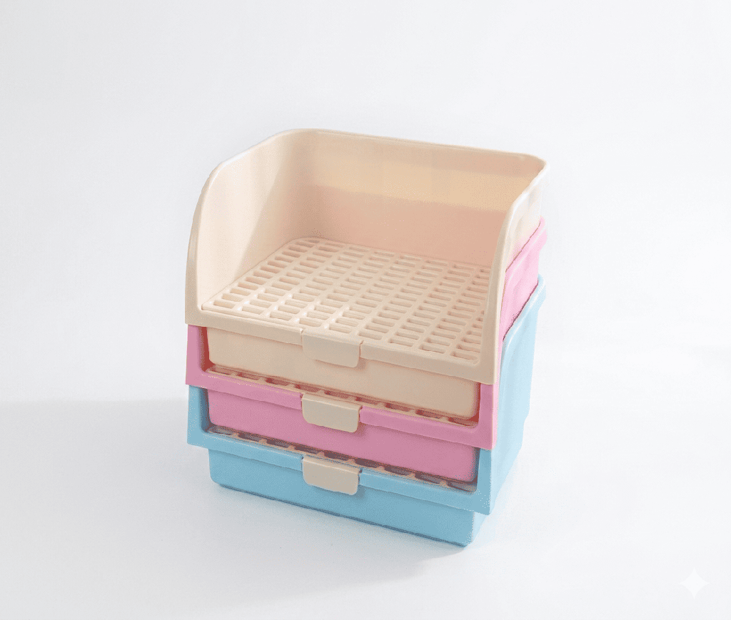 BAÑO GRANDE PARA CONEJOS 39*32*19 CM