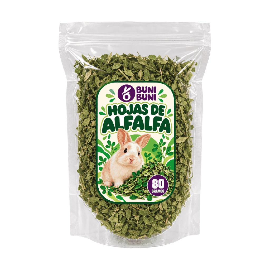 BUNI BUNI HOJAS DE ALFALFA 80 G