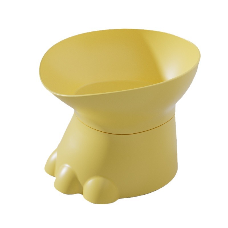 PLATO PLÁSTICO ALTO CON BASE DISEÑO PATA