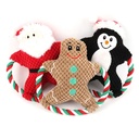 PELUCHE NAVIDEÑO CON SOGA CIRCULAR