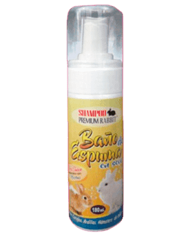 SHAMPOO EN SECO PARA CONEJOS 
