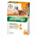 ADVANTAGE GATOS HASTA 4 KG