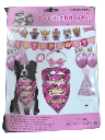 KIT DE CUMPLEAÑOS LETS PAWTY HEMBRA