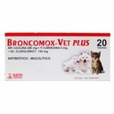 BRONCOMOX - VET PLUS X 1 PASTILLA