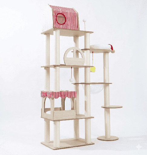 GIMNASIO/RASCADOR CIRCUS 99*40*170CM - STA131 