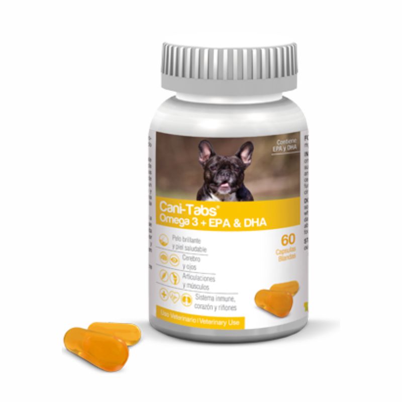 CANI-TABS OMEGA 3 + EPA & DHA X 60 CAP