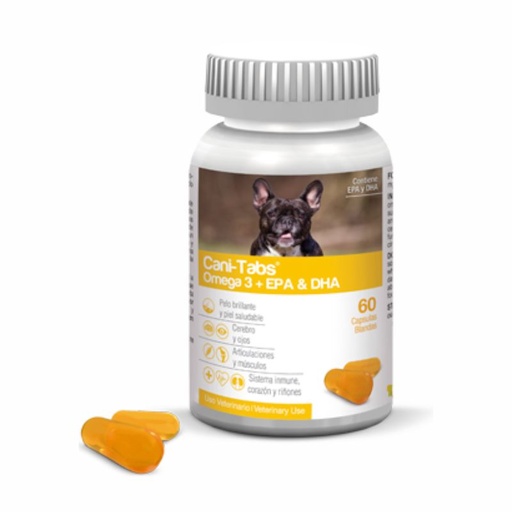 CANI-TABS OMEGA 3 + EPA & DHA X 60 CAP