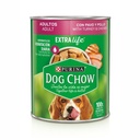 DOG CHOW LATA PAVO Y POLLO 374 G