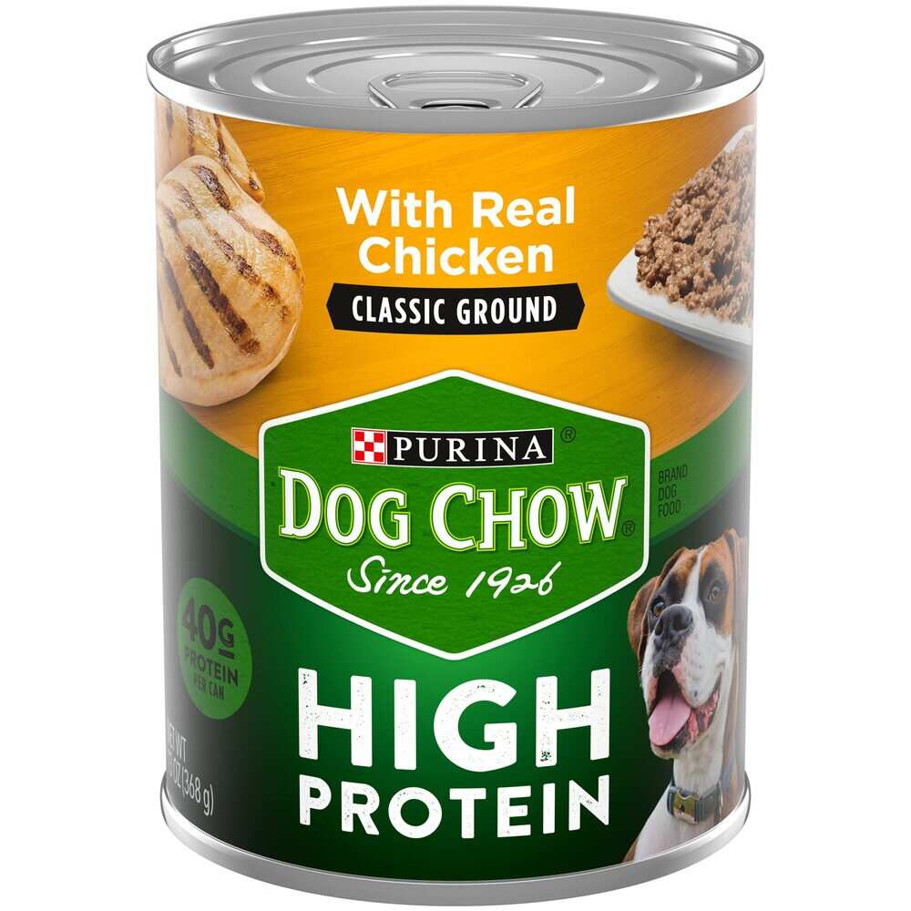 DOG CHOW LATA POLLO 374 G