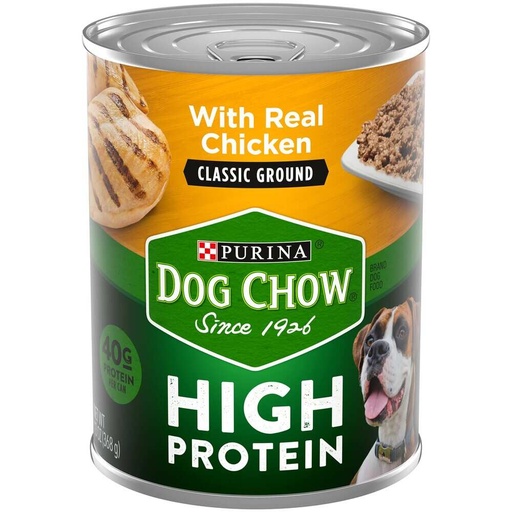 DOG CHOW LATA POLLO Y VERDURITAS 374 G