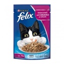 FELIX POUCH CORDERO EN SALSA 85 G