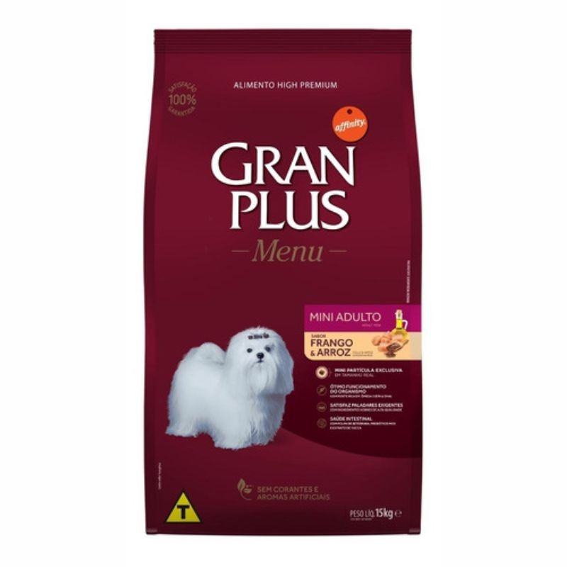 GRAN PLUS PERRO ADULTO MINI POLLO & ARROZ 3 KG
