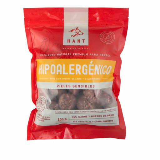 HANT PERRO PAVO HIPOALERGENICO 800 G