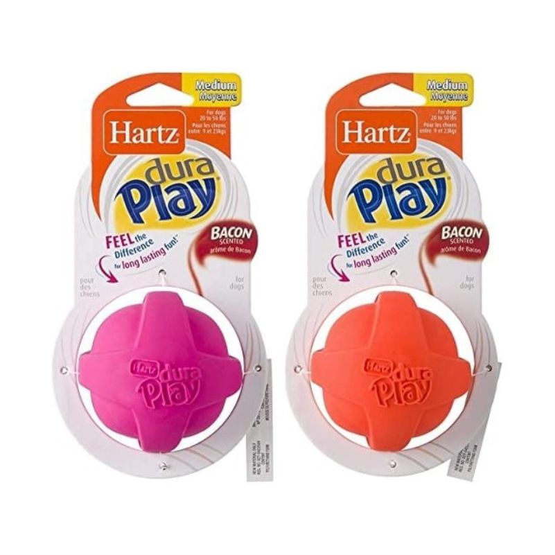 HARTZ DURAPLAY BALL DOG TOY MEDIUM