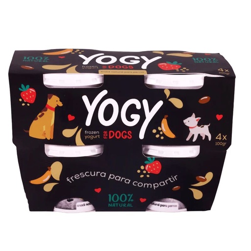 HELADO YOGY 4PACK PLATANO/FRESA