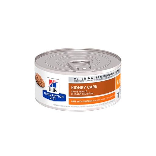 HILLS LATA PATÉ FELINE K/D CUIDADO DEL RIÑÓN 156 G