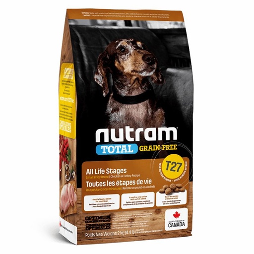 NUTRAM T27 TURKEY CHICKEN & DUCK SMALL 2 KG